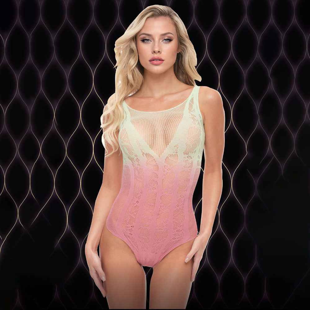 LAPDANCE Rosy Sunset Bodysuit