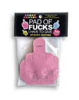 Last Fuck I Have To Give Sticky Notes