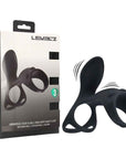 LEVELZ Vibrating Cock & Ball Ring with Shaft Loop