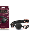 Bondage Couture Ball Gag  - Black