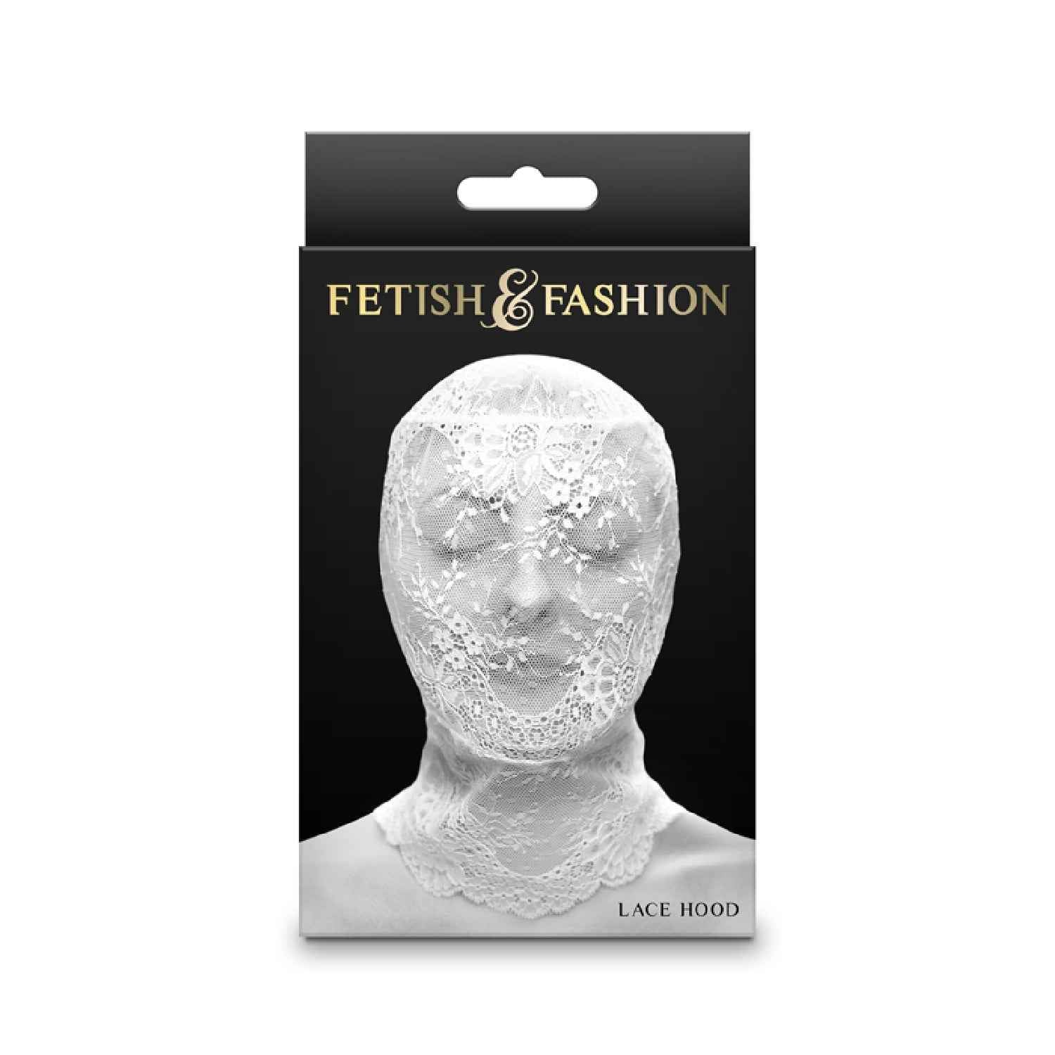 Fetish & Fashion - Lace Hood - White