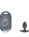 OUCH! Anal Plug - Small - Gun Metal
