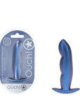 OUCH! Finger Anal Plug - Metallic Blue
