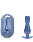 OUCH! Curvy Anal Plug - Metallic Blue