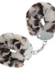 OUCH! Heavy-Duty Fluffy Cuffs - Snow Leopard