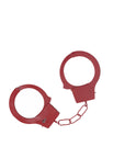 OUCH! Classic Metal Cuffs - Red