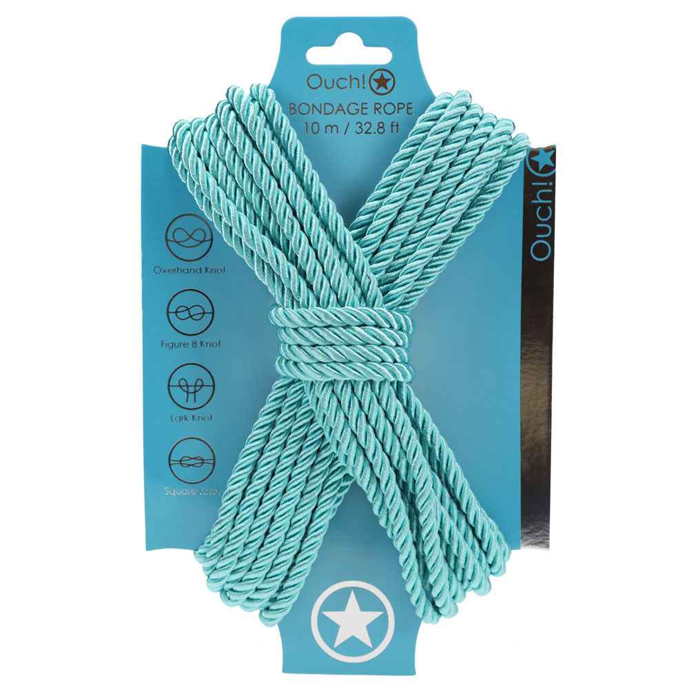 OUCH! Bondage Rope - 10 M - Blue