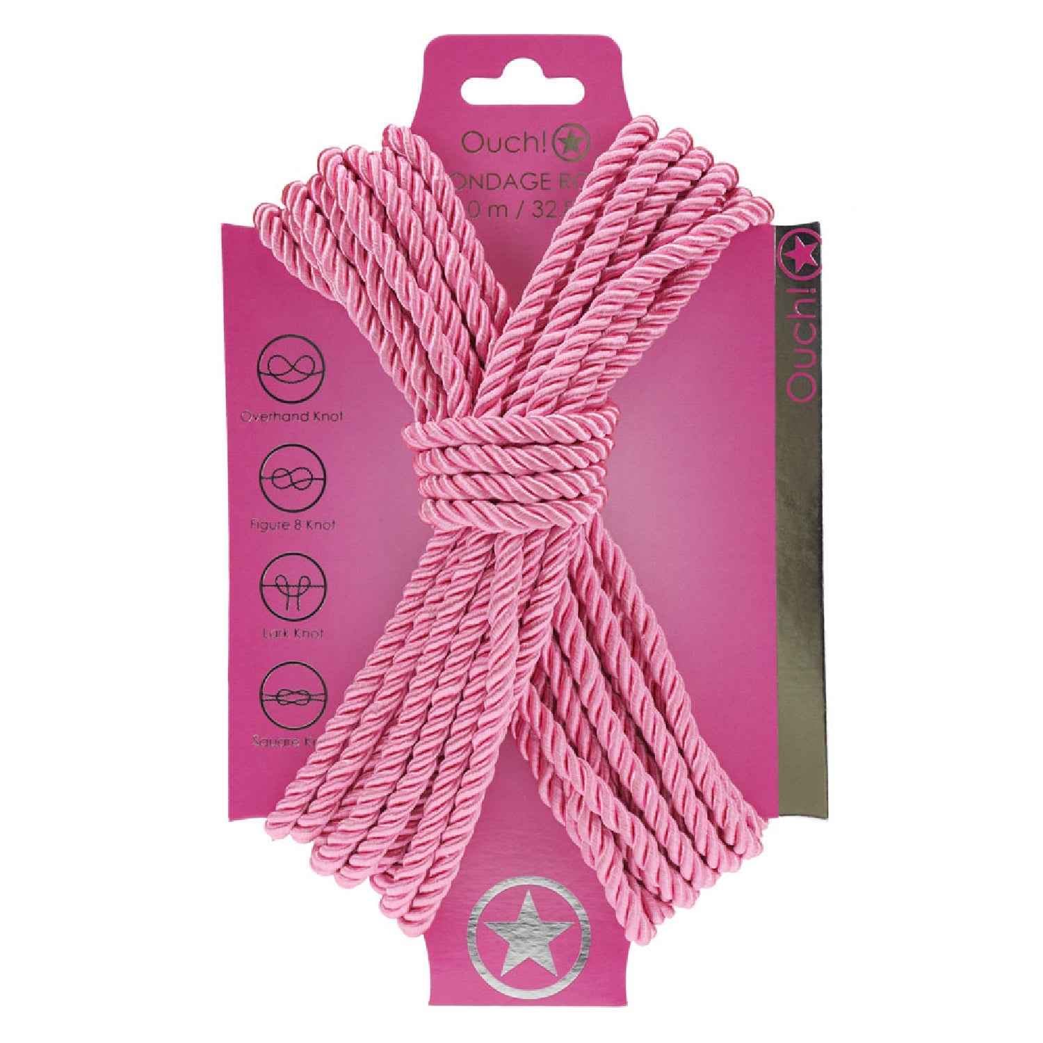 OUCH! Bondage Rope - 10 M - Pink