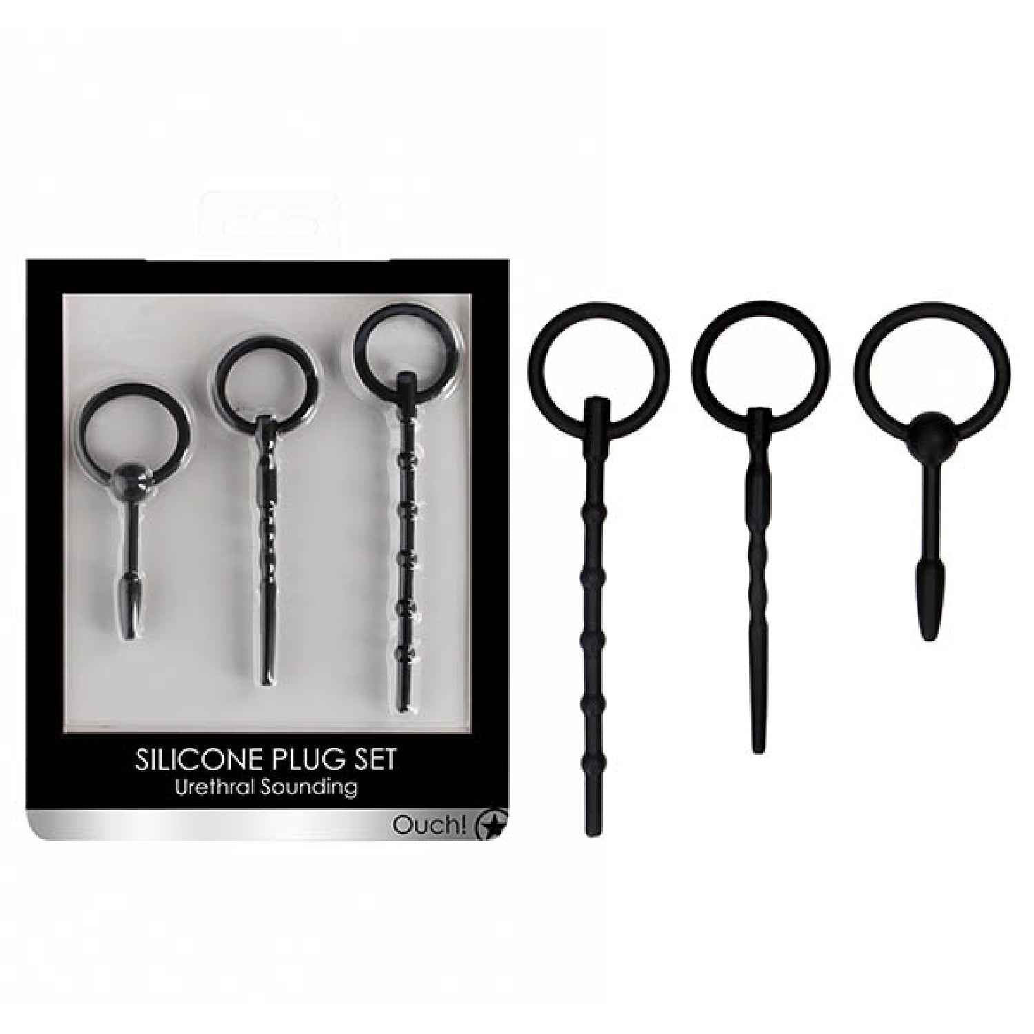 OUCH! Urethral Sounding Plug Set