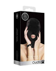Ouch! Velvet & Velcro Mask with Mouth Opening