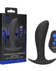 OUCH! e-Stim & Vibrating Butt Plug with Wireless Remote