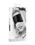 OUCH! Black & White Satin Eye-Mask
