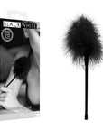 OUCH! Black & White Feather Tickler