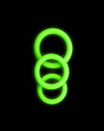 OUCH! Glow In The Dark Cock Ring Set