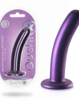 OUCH! Smooth Silicone G-Spot Dildo - 6'' / 14.5 cm