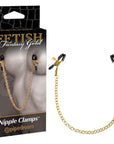 Fetish Fantasy Gold Chain Nipple Clamps