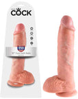 King Cock 10'' Cock With Balls