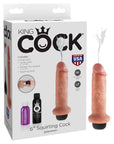 King Cock 6'' Squirting Cock