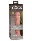 King Cock Elite 8'' Dual Density Cock - Flesh