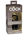 King Cock Elite The Crown Jewels Vibrating Silicone Balls