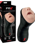 PDX Elite Deep Throat Vibrating Stroker