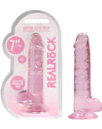 REALROCK 7'' Realistic Dildo With Balls