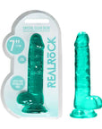REALROCK 7'' Realistic Dildo With Balls