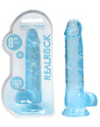 REALROCK 8'' Realistic Dildo With Balls