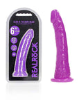 REALROCK 15.5 cm Slim Glow in the Dark Neon - Purple