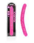 REALROCK 38 cm Double Dong Glow - Pink