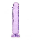 REALROCK 18 cm Straight Dildo - Purple