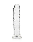 REALROCK 18 cm Straight Dildo - Clear