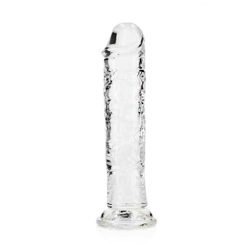 REALROCK 18 cm Straight Dildo - Clear