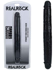 REALROCK 35cm Thick Double Dildo - Black