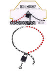 S&M Exs & Ohs Crystal Day Collar