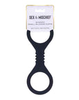 Sex & Mischief Shadow Small Silicone Cuffs