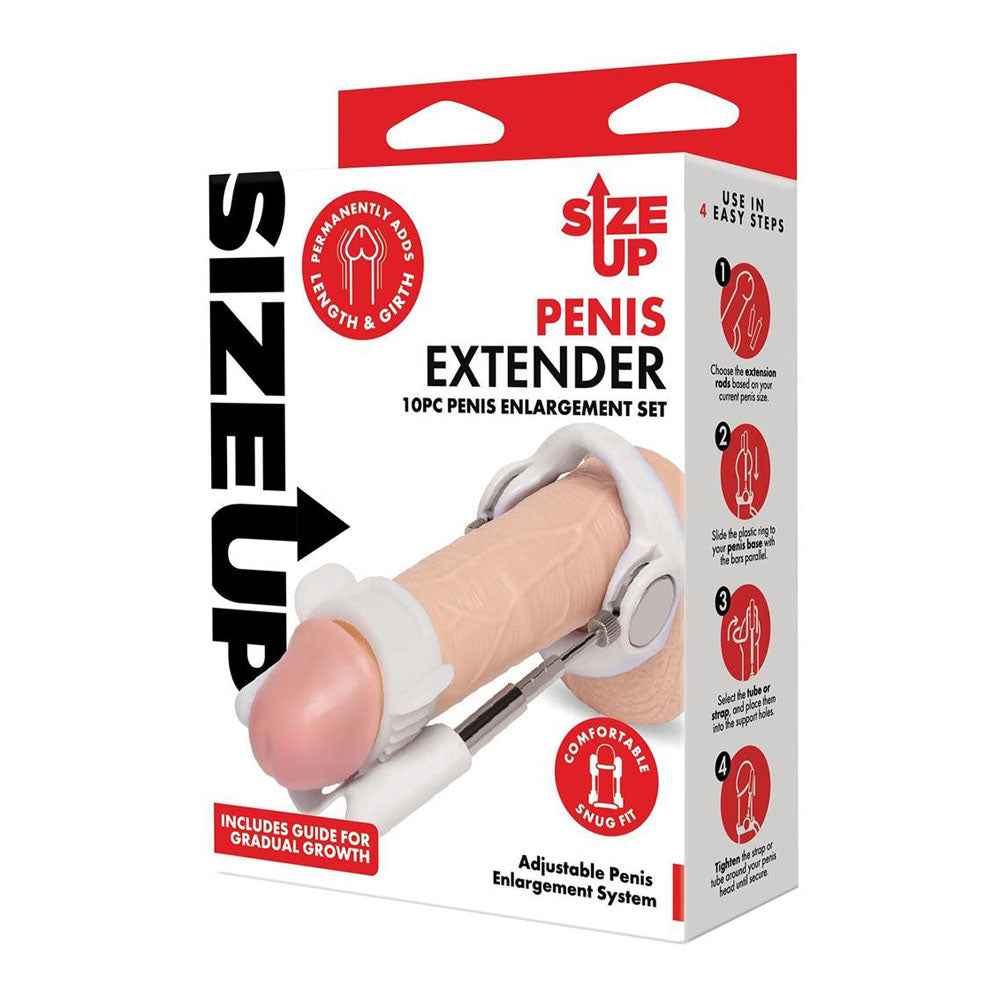 Size Up Penis Extender - White