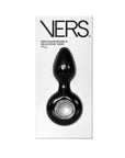 VERS Rechargeable Silicone Plug Vibe - Black