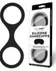 WhipSmart Silicone Handcuffs - Black