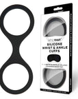 WhipSmart Silicone Wrist & Ankle Cuffs - Black