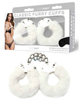 WhipSmart Classic Furry Cuffs - White