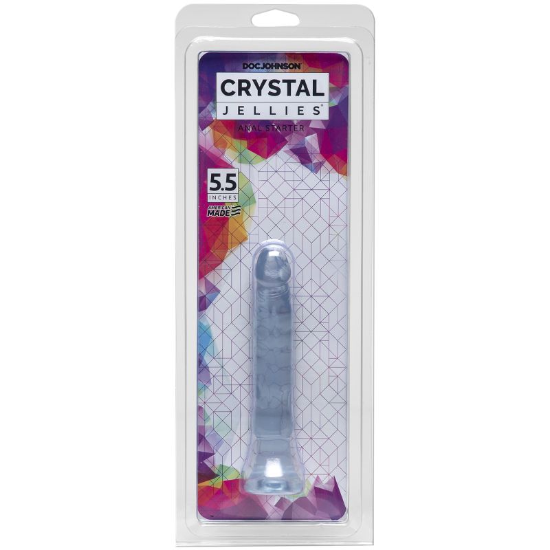 Crystal Jellies - Anal Starter 5.5&quot; - Clear