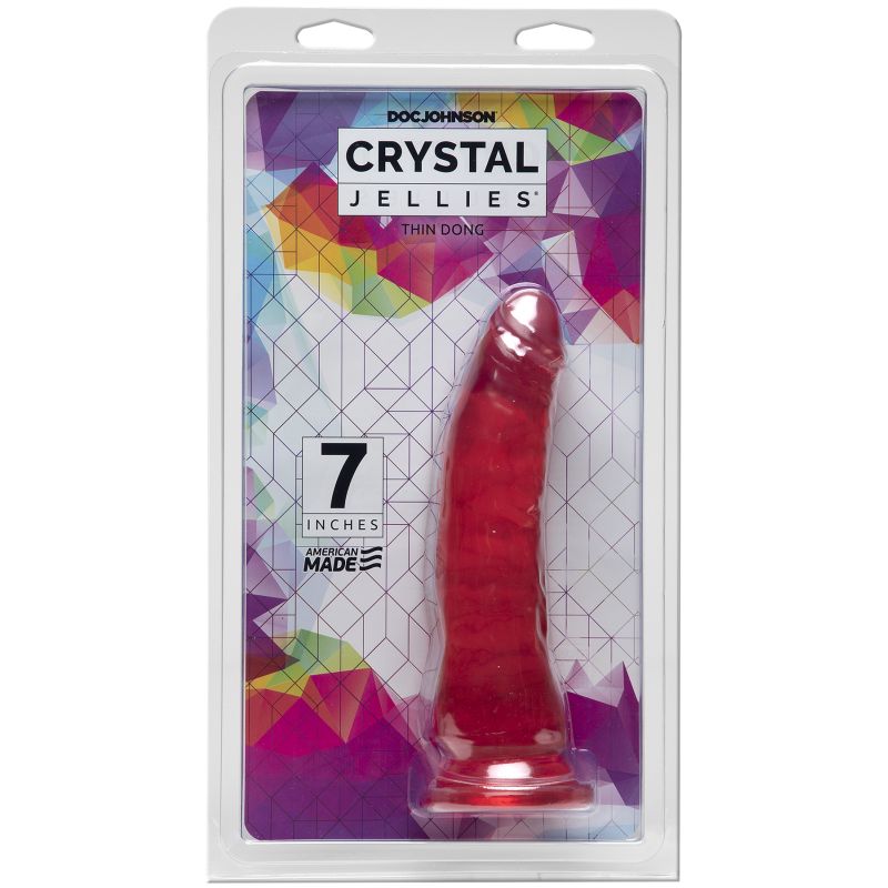 Crystal Jellies - Thin Dong 7&quot; - Pink