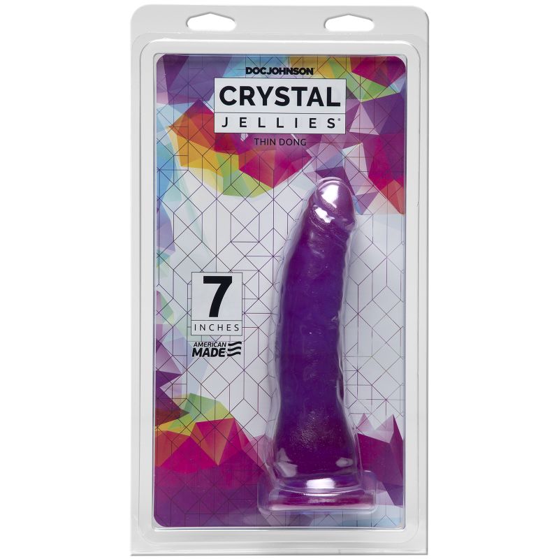 Crystal Jellies - Thin Dong 7&quot; - Purple