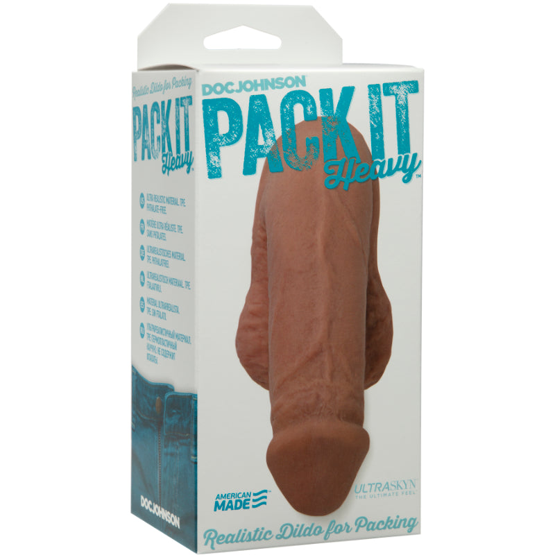Pack It - Heavy Realistic Dildo - Caramel