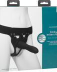 Body Extensions - Be Strong 7.5" 2 Piece Hollow Silicone Strap-On Set