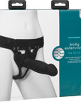 Body Extensions - Be Bold 8" 2 Piece Hollow Silicone Strap-On Set