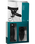 Body Extensions - Be Bold 8" 2 Piece Hollow Silicone Strap-On Set