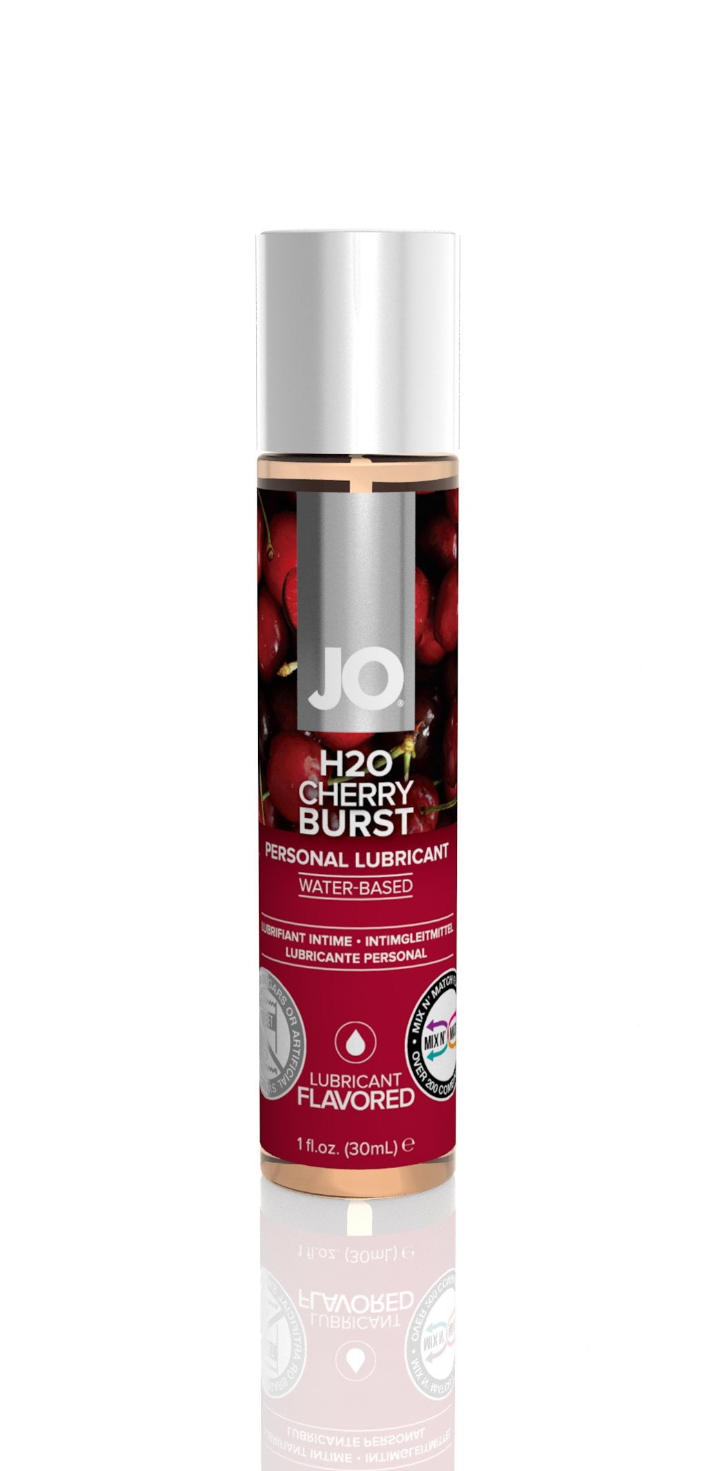 JO H2O Flavored 1 Oz / 30 ml Cherry Burst