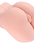 a close up of a pink and pink mouse 